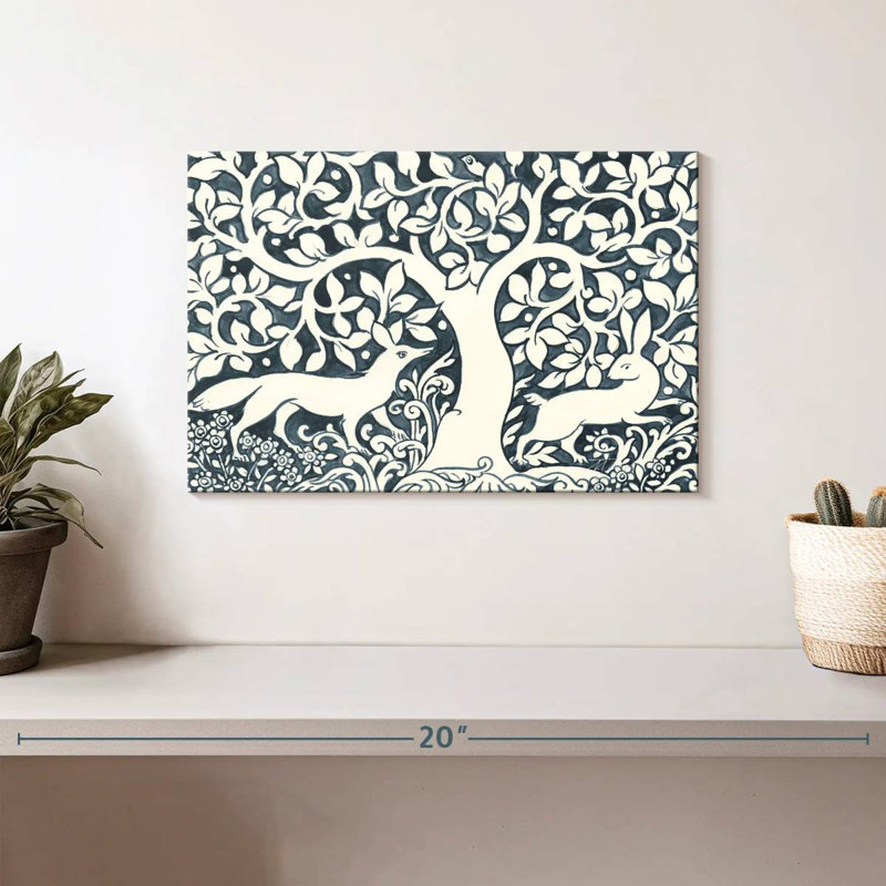 Forest Life III, 8" H x 12" W