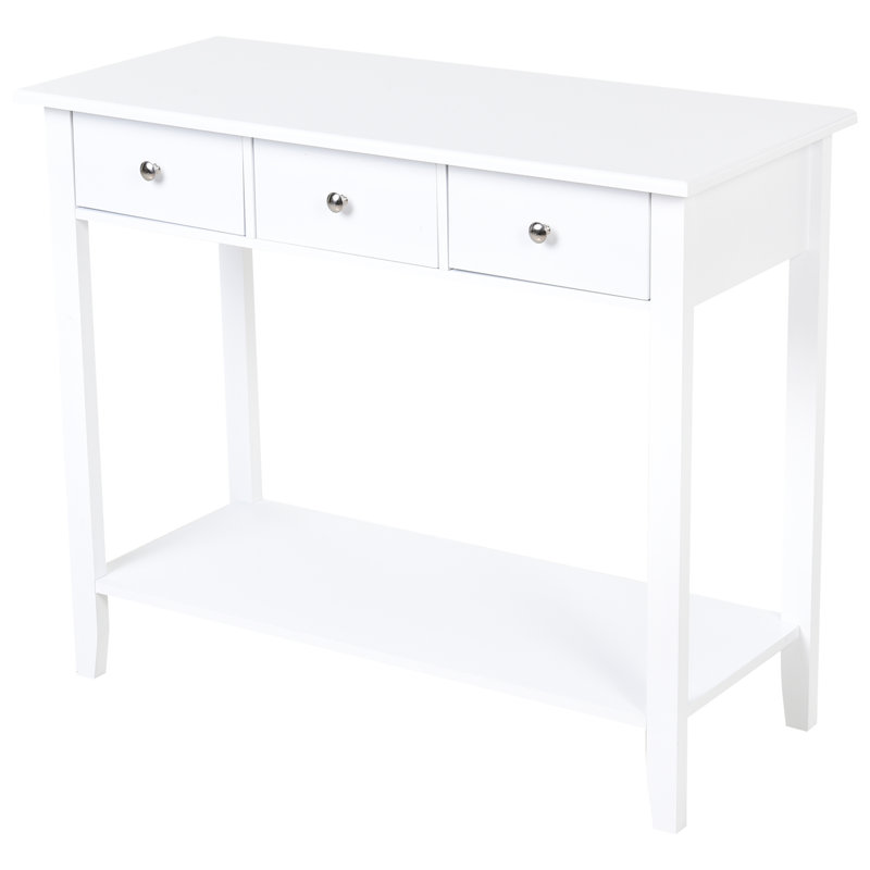 Leonardtown 35.5'' Console Table, White
