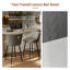 Tabourets de bar pivotants en microfibre de cuir avec revêtement de cuisine-1187470640-1187470669