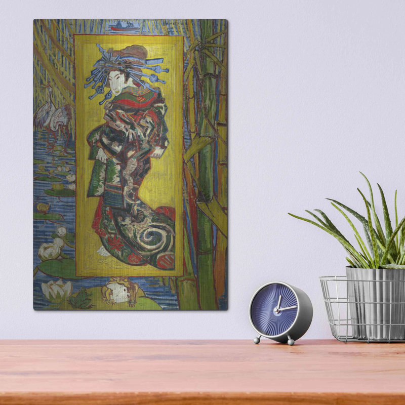 "Courtesan After Eisen" par MASTERS, H 16 po x l 12 po