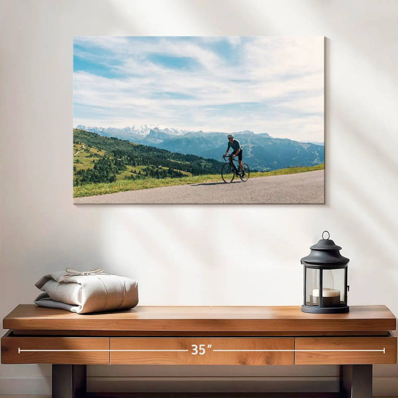 Senne, Alpes à vélo, H 16 po x l 24 po