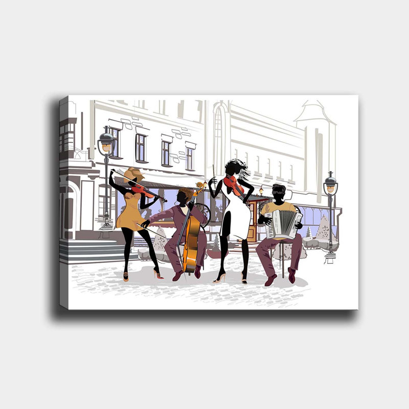 Wrapped Canvas Painting