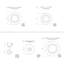 20 Piece Porcelain Dinnerware Set - Service for 4