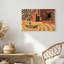 Art sur toile, figure sur un banc-133058069