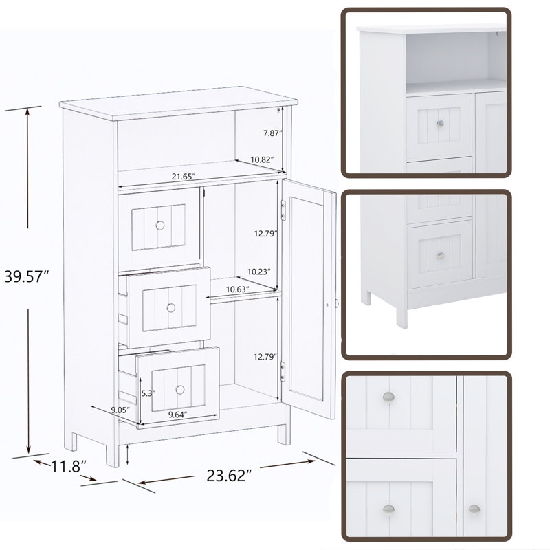 Rangement pour salle de bain Stefenie