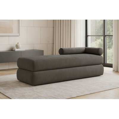 Banc rembourré en chenille Kennedy