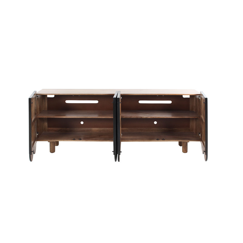 Palm Desert 80'' W Solid Wood Sideboard