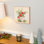 «Cardinals Merry Christmas», art mural 11,75 po x 11,75 po