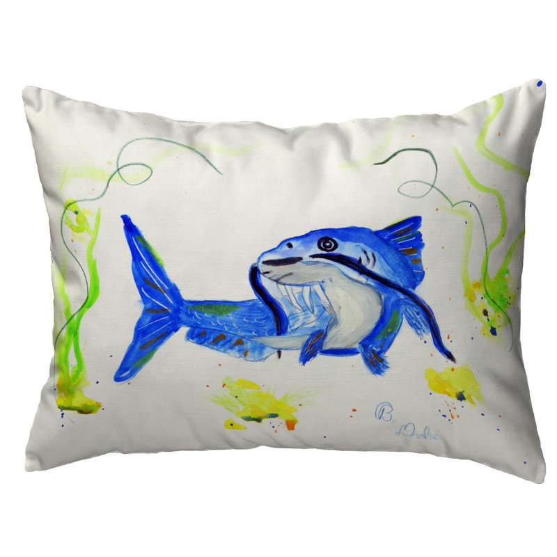 Outdoor Reversible Throw Pillow