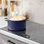 Plaque de cuisson à induction intégrée 36 po Pro Series avec zone Flex, Power Boost et conception en vitrocéramique noire ultra-mince sans cadre EuroKera