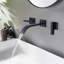 Robinet de salle de bain mural élégant-63487714