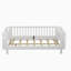 Lit plateforme moderne en bois, lit simple en bois à profil bas avec rails-128923125-128923126
