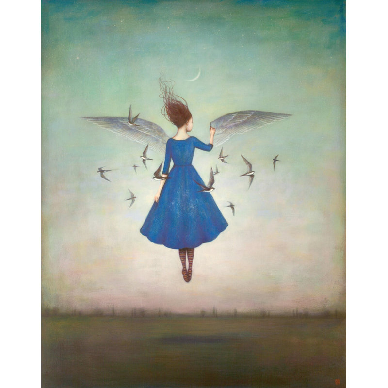 Swift Encounter, 24" H x 19" W
