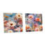 Bordeaux - ensemble de 2 art mural en verre acrylique-103921330