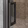  Axio XTRA Gridient 28.25 - 29 x 72" Framed Pivot Shower Door 3/8" Mullions Clear Tempered Glass