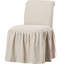 Chaise d'appoint rembourrée en coton Vanity-32036784