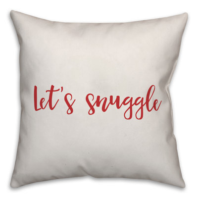  Coussin Let's Snuggle