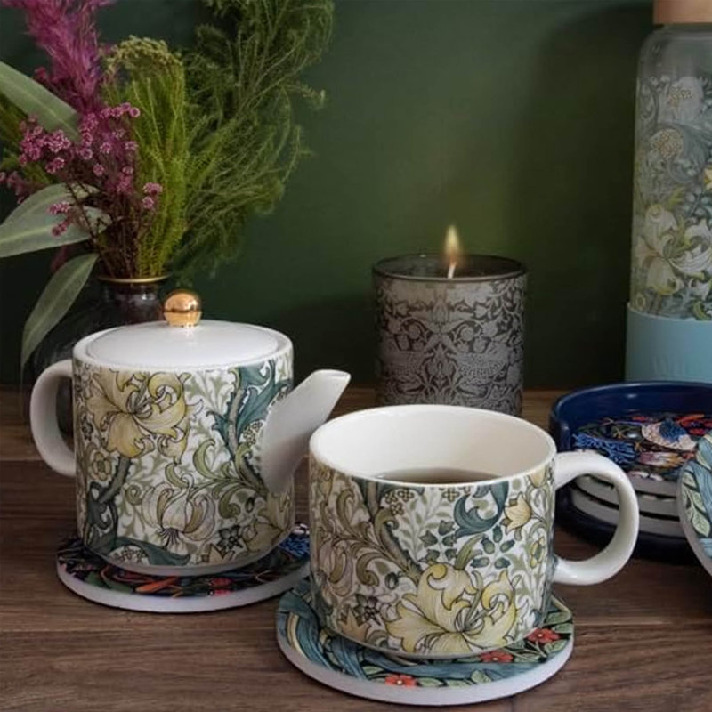 Portico Designs 250ml Ceramic Travel Mug