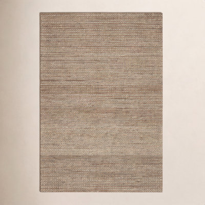 Abisai Brown Hand-Woven Jute Rug
