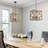 Bollington 4 - Light Lantern Geometric Chandelier