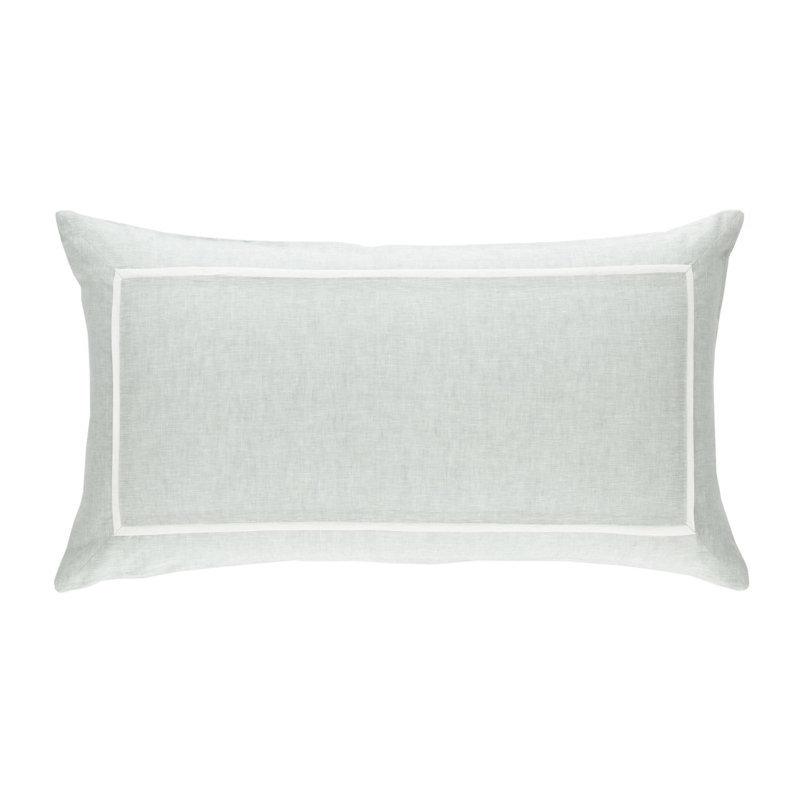 Keaton Linen Sham, King, Sky
