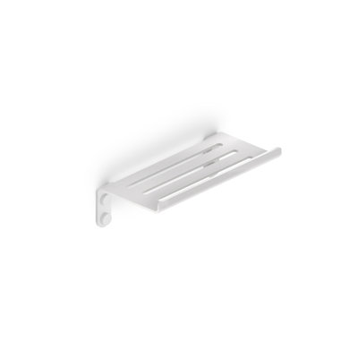 Tomko Square Metal Accent Shelf;Basket