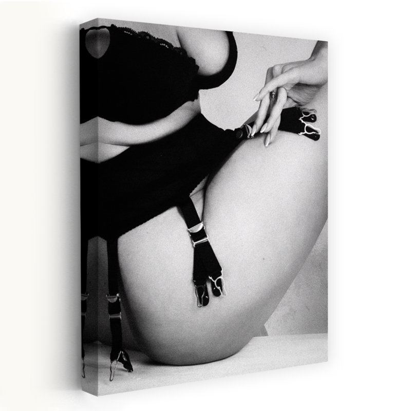 Suspender Abstract, art mural contemporain, H 18 po x l 12 po