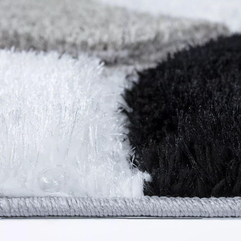 Shag Area Rug, Rectangle 120 x 170 cm