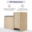 8 Pair Shoe Storage Bench