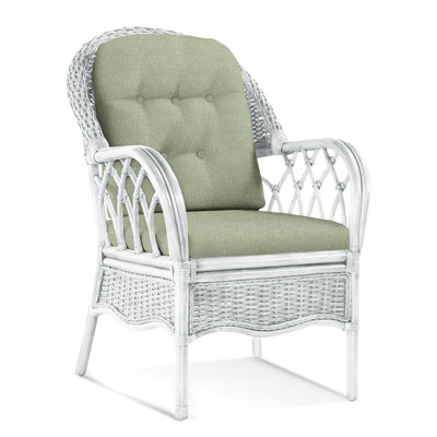 Chaise avec accoudoirs rembourrée Everglade