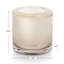 Bougie en verre, blanc d'hiver-105889180