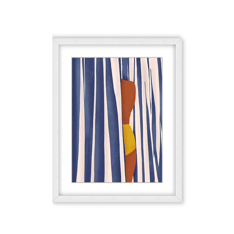 «Coastal Retreat Summer» par Jota de jai, H 48 po x l 32 po