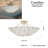 Coastlyn 22.5" 4-light Semi Flush
