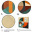 «Odyssey Midcentury Retro Abstract Geometrics I», reproduction sur toile-281637293-281637281