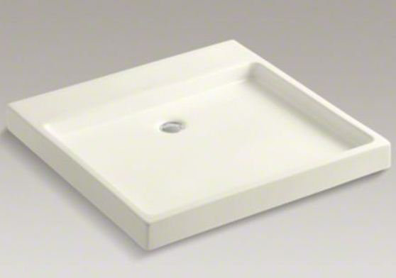 Purist® Ceramic Rectangular Drop-In Bathroom Sink, White, Single