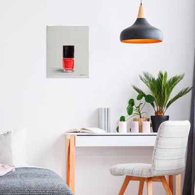 Plaque murale Classy Rouge, par Mary Sparrow