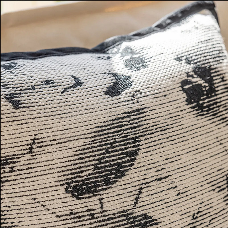 Abstract Throw Pillow, Polyester