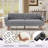 78'' Square Arms Sofa With Ottoman-45835973