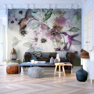 Dzanna Textured Matte Peel & Stick Mural