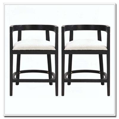 Rubberwood Counter Stool