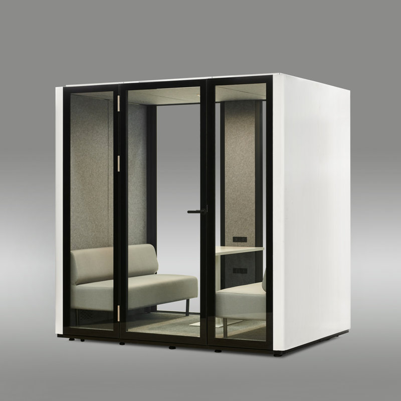 Cabine de réunion pour 4 à 6 personnes
