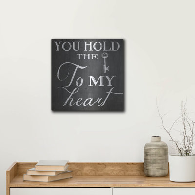 'Key' by Erin Clark Metal Wall Art