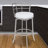 Morris Swivel Stainless Steel Metal Counter Height Bar Stool-41668717-17838078