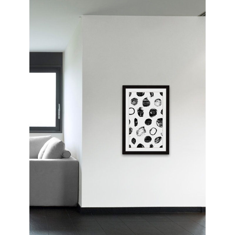 «Paranoia», reproduction d'art encadrée, H 18 po x l 12 po x P 1,5 po