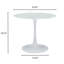 Mid-Century Dining Set With Round Pedestal Dining Table With Metal Base And Swivel Upholstered Barrel Back Dining Chairs For Kitchen/Dining Room-157147695-157147698