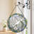 8in Stained Glass Suncatcher, Window Hanging Panel