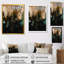 Toile abstraite, reproduction de décor moderne chaos noir - Chaos noir III-805028865-805028876