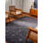 Anley HAND KNOTTED LOOM WOOL ECO-FRIENDLY AREA RUGS - Rectangle | Charcoal & White Color | Contemporary Design | Area Rugs for Living room, Bedroom-1951885748