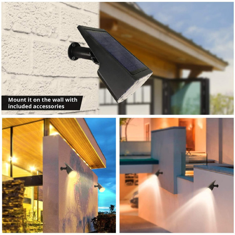 Low Voltage Solar Powered Integrated LED Spot Light