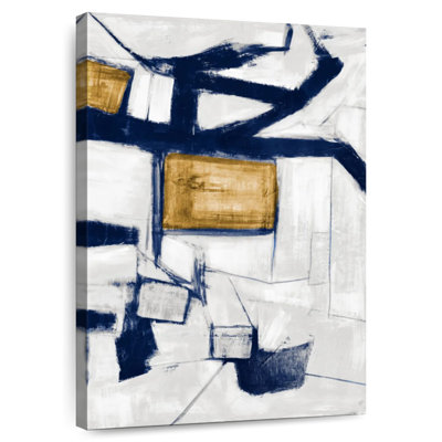 Avery Golden Blue Shatters I